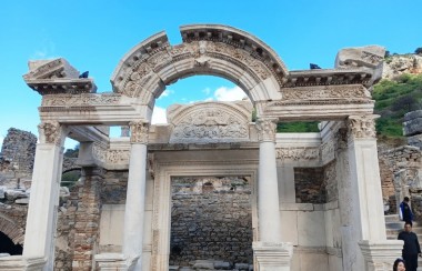 Temple of Hadrian in Ephesus