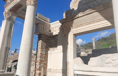 Temple of Hadrian in Ephesus