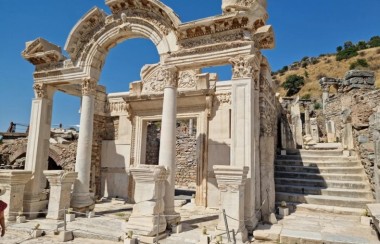 Temple of Hadrian in Ephesus