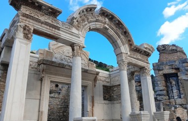 Temple of Hadrian in Ephesus