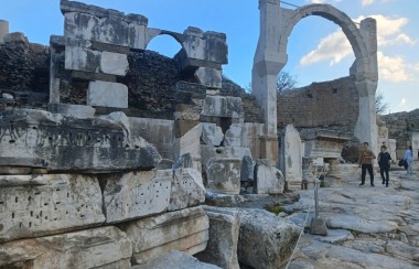 Domitian Square in Ephesus