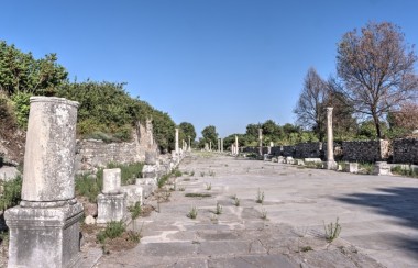 Arcadiane (Harbour) Street in Ephesus