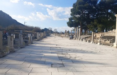 Arcadiane (Harbour) Street in Ephesus