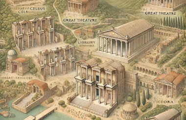 Exploring Ephesus: A Guide to the Ancient City Through Its Map