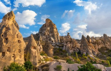 Hot Air Balloon Flight Over The Fairy Chimneys In Cappadocia