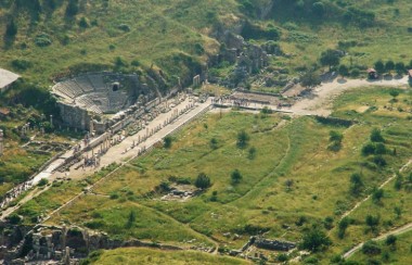 Sky Dive Over Ephesus