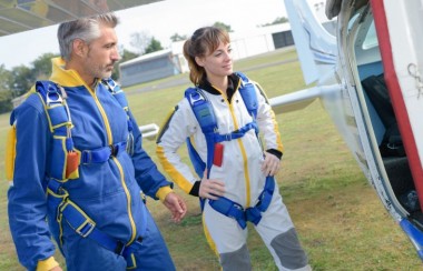 Sky Dive Over Ephesus