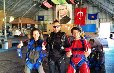 Sky Dive Over Ephesus