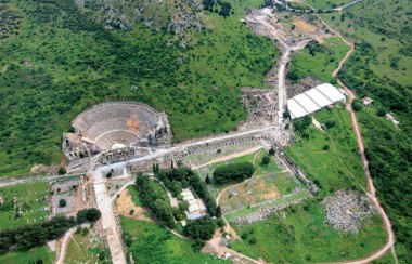 Sky Dive Over Ephesus